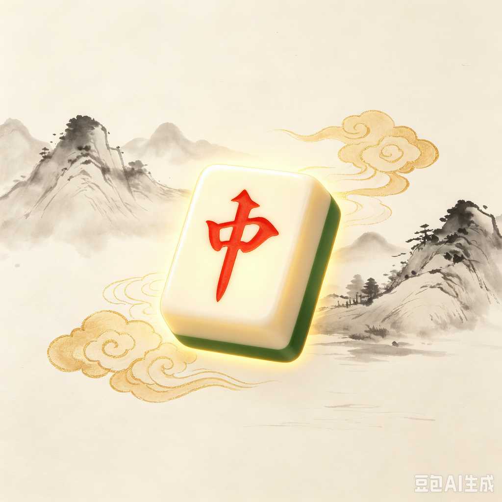 bamboo mahjong set